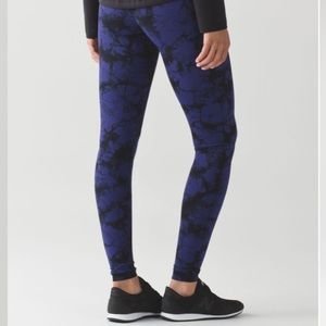 Lululemon Wunder Under Pant (Hi-Rise) Purple/Black